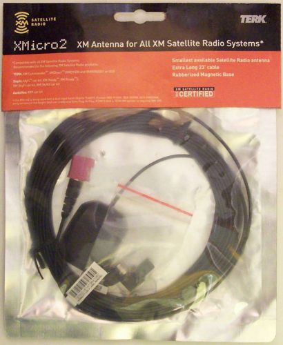 Xmicro2 xm antenna for all xm satellite radio systems