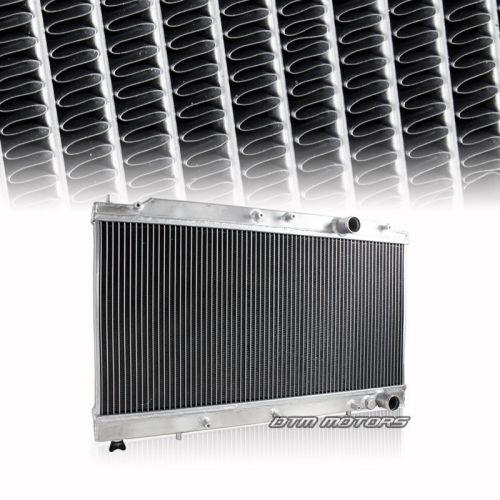 2 row aluminum direct bolt-on cooling radiator 90-94 talon/laser/eclipse manual