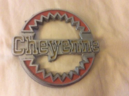 Vintage antique 1978  k5 blazer cheyenne used emblem gm chevy