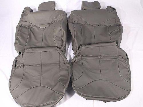 2000-2006 gmc yukon genuine leather (front) seats cover