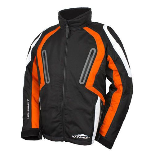 Katahdin gear holeshot jacket orange 3xl