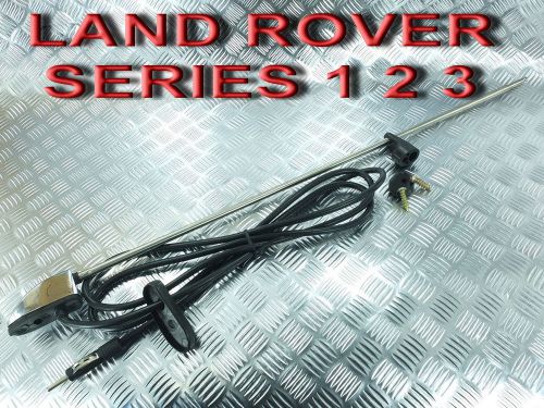 Pillar antenna chrome land rover series 1 2 3 defender