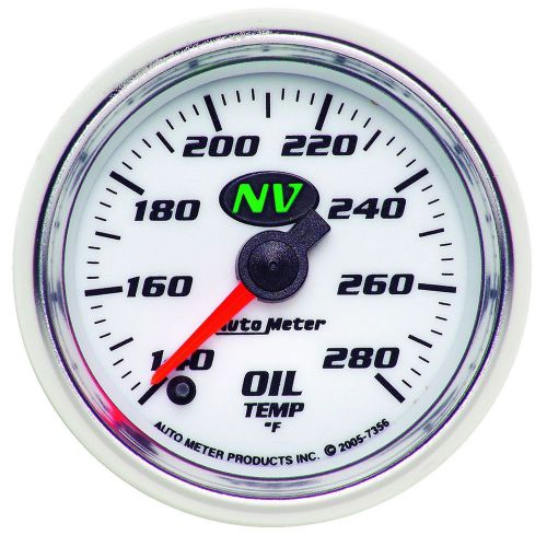 Auto meter 7356 nv; electric oil temperature gauge