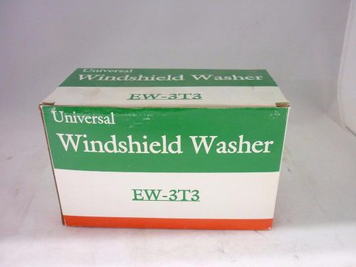 Universal electric windshield washer kit ew-3t3, 12v