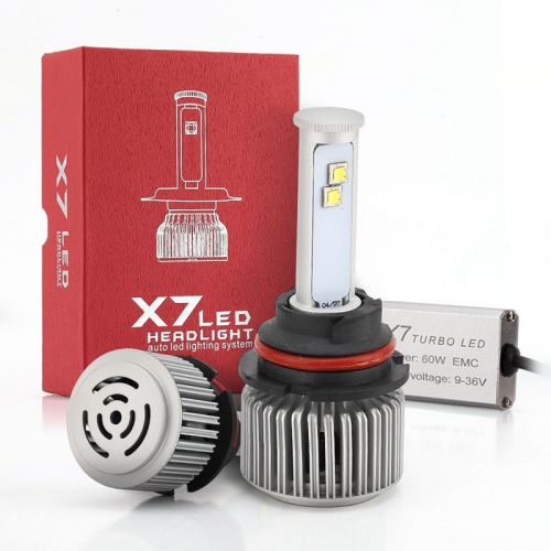 2016 new 9007 120w 9600lm cree led headlight kit lights bulbs 6000k high power