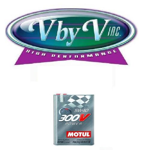 Motul 104242 motor oil, motul 300v racing, synthetic, 5w40, 2 liters, each