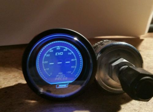 Prosport 52mm evo series digital blue led fuel pressure gauge psi