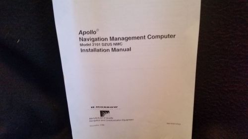 Apollo nmc 2101 dzus gps installation manual