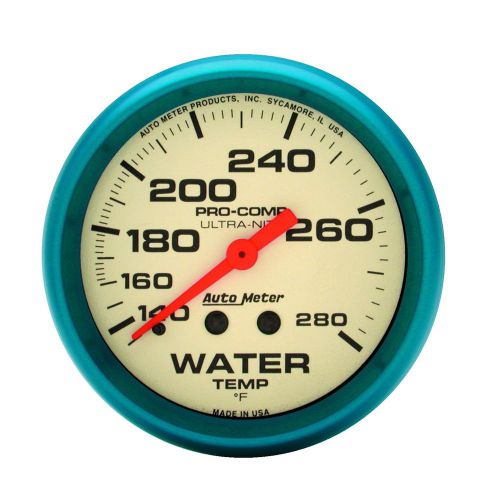 Auto meter 4531 ultra-nite; water temperature gauge