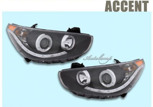 Headlights for hyundai 2012-2014 new accent