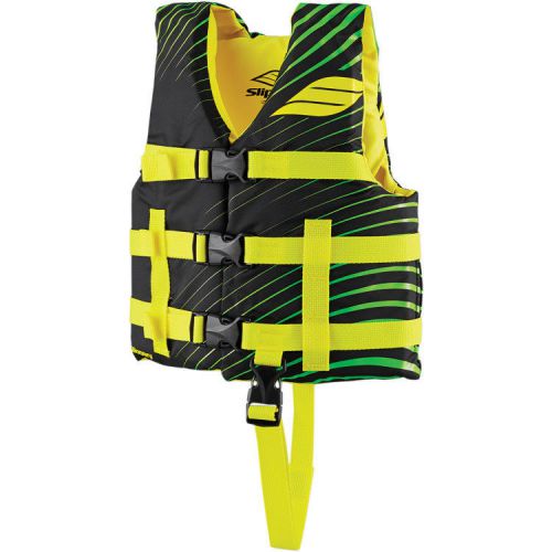 Slippery hydro nylon floatation water sports child life vest