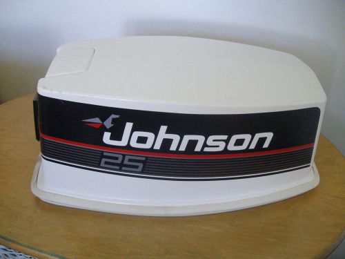 Johnson outboard engine hood cover cowling 432410 25 hp j25el 1990