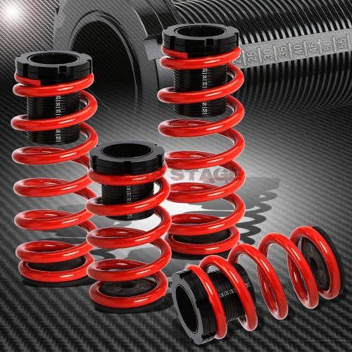 Front+rear suspension scale coilover 1-3&#034; spring red for 93-97 ford probe/mx6