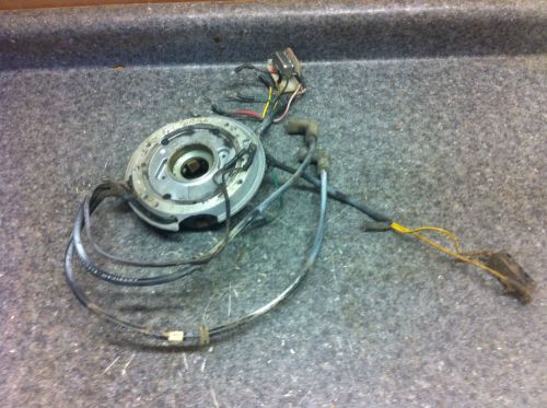 Clean used freshwater 1974 chrysler 25 hp 2 cylinder outboard ignition system