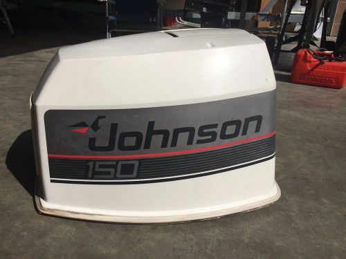 Used johnson 150hp v6 hood/housing/cowling, outboard motor, omc