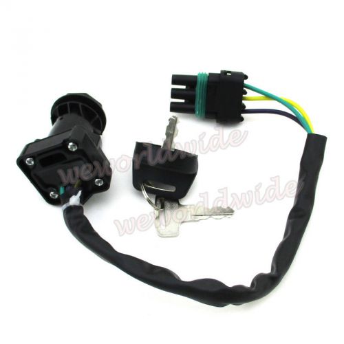 Ignition key switch for bombardier can-am traxter 500 footshift 2001 atv quad