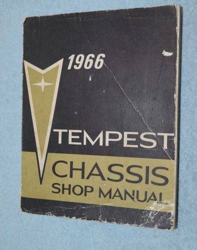 1966 pontiac tempest chassis shop manual