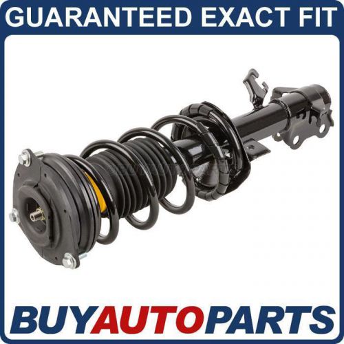 Brand new premium quality complete front left shock strut coil spring assembly