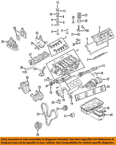 Honda 8971793030 main bearings/engine crankshaft main bearing