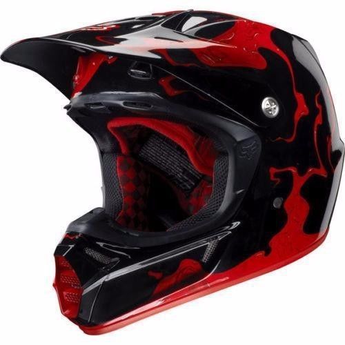 Fox racing v3 special edition inked helmet size l