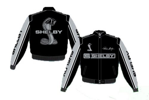 Shelby mustang logo jacket - carroll shelby officially licensed - gt500 gt350