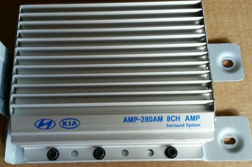 09 10-12 kia soul amplifier amp-280am 8ch amp factory tested guarantee/ warranty
