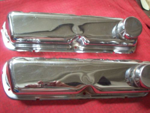 Ford chromed small block valve covers