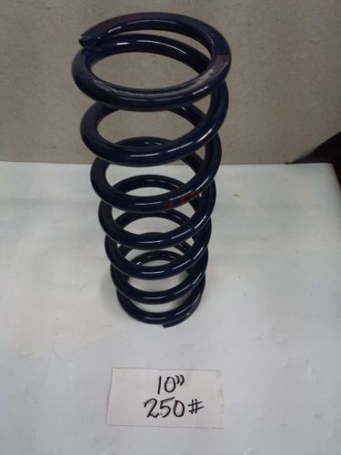 Hyperco coil-over spring #250 x 10&#034; tall 2.5&#034; id late model modified ratrod