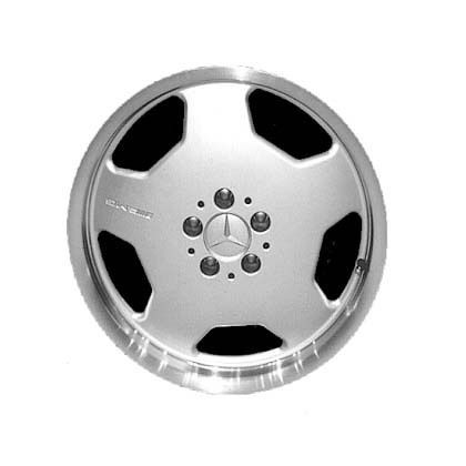 Oem reman 17x8.5 alloy wheel rear bright sparkle silver full face painted-65161