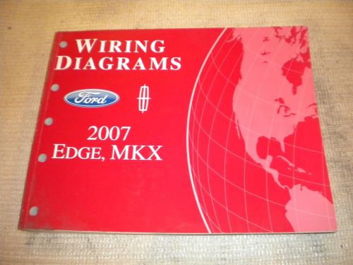 2007 ford edge lincoln mkx  etvm wiring diagrams  oem