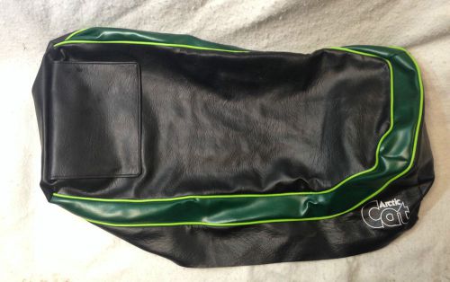 Arctic cat vintage jag seat cover nos with storage compartment door 1986