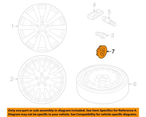 Porsche oem 11-16 cayenne wheels-center cap 95836130320