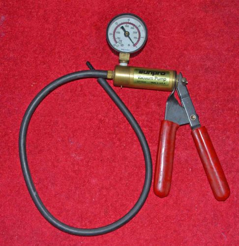 Sunpro cp7830 vacuum check pump tester made in usa