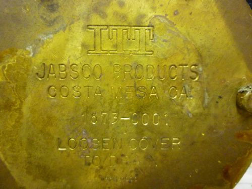 Jabsco raw water pump 1673-0001