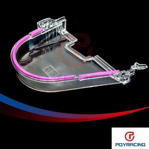 Clear cam gear cover timing belt cover turbo cam pulley for honda 96-00 ek
