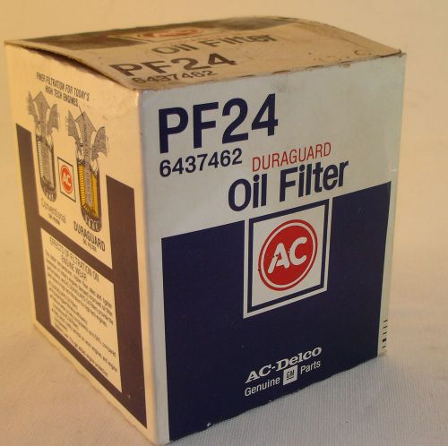 Nos vintage gm ac-delco pf24 oil filter fits buick,pontiac,oldsmobile # 6437562