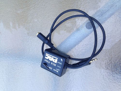 Pac sni-1 3.5 gound loop isolator  noise filter eliminates audio buzzing noise