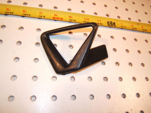 Mercedes w124 300ce/e320c front right pass seat belt giver black oem 1 handle,#4