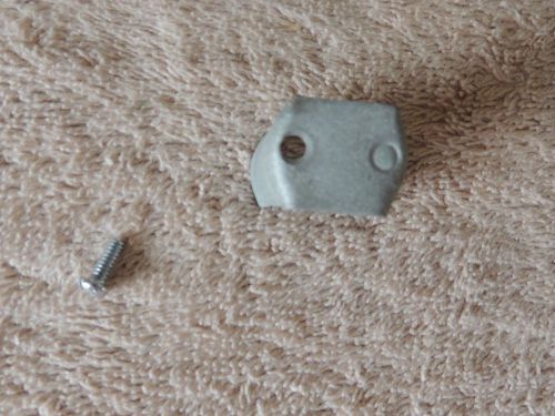 55 56 57 - 64 chevy chevrolet glove box door lock retainer - with screw