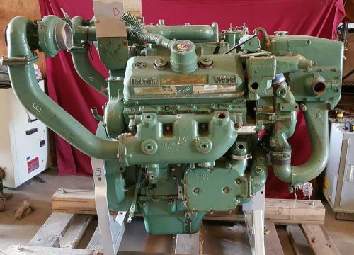Detroit diesel 6v92t series twin turbo marine diesel engine motor