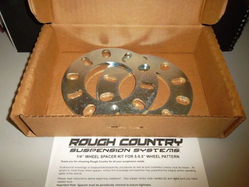 Rough country 1096 - 5x5.5 wheel spacer set (2)