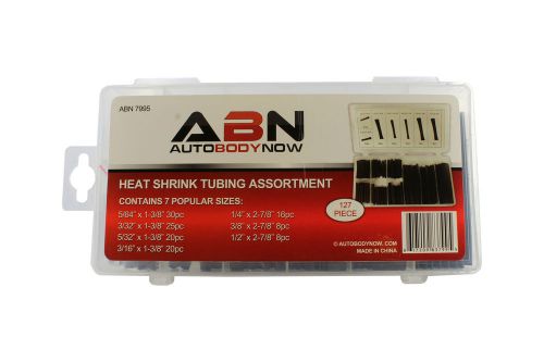 Abn 127 piece heat shrink wire wrap cable sleeve tubing sets assorted sizes