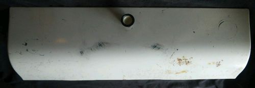 1965 ford f250 glove box door with knob (white) original