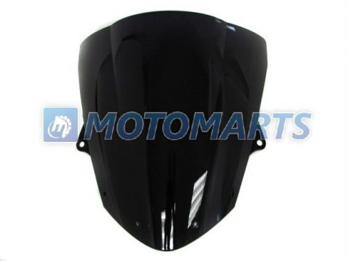 Dark smoke windscreen windshield for kawasaki ninja zx6r zx 6r 636 zx636 09-10