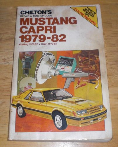 Used ford mustang &amp; mercury capri 1979 to 1982 chilton repair manual