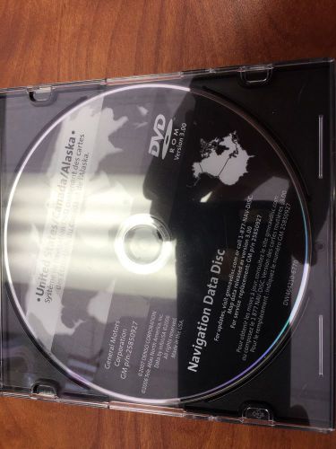 2007-2010 gm navigation dvd/disk # 25850927 version 3.00 cadillac chevrolet gmc