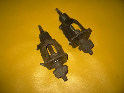 Ford  model a 1928-29-30-31  2ea water  pump housings  ford part made in the usa