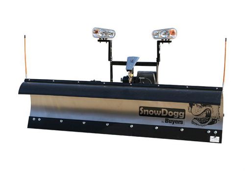 Snowdogg md75 snowplow package.  complete.  bonus - plow already assembled