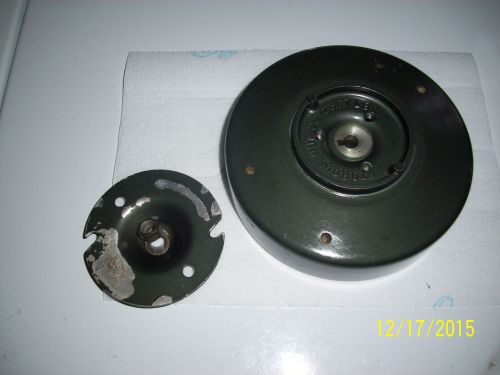 1968-70 johnson sc evinrude mate outboard flywheel/rope plate 1.5hp