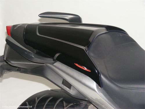 Honda vfr1200 vfr 1200 2010 2015 rear seat cowl black - made in england